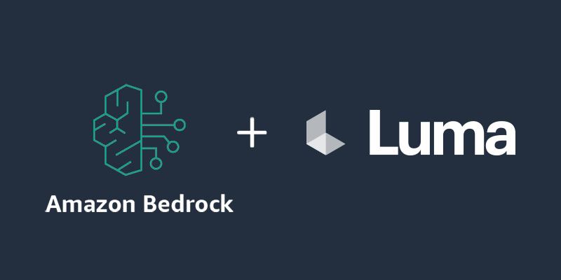 Video model Ray2 Luma AI is now available in Amazon Bedrock | Amazon Web Services