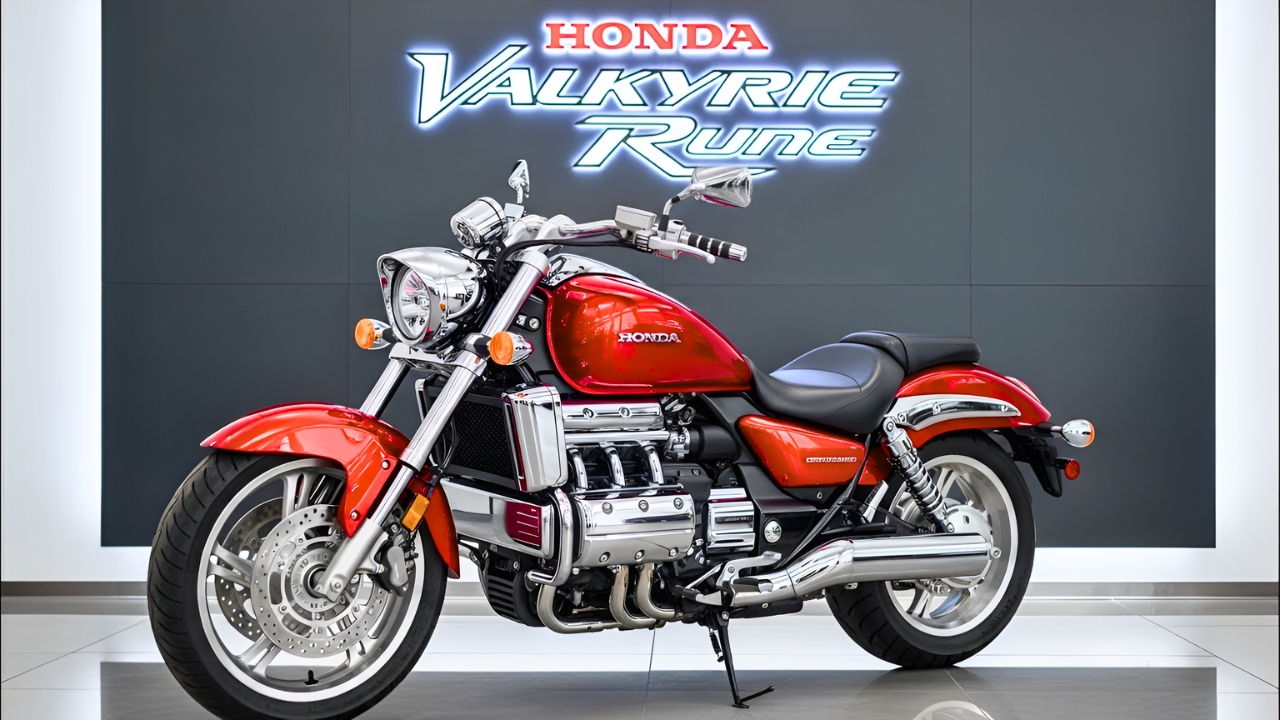 Honda Valkyrie Rune 2026: Cruiser Futurista con Motor Potente y Diseño Exclusivo
