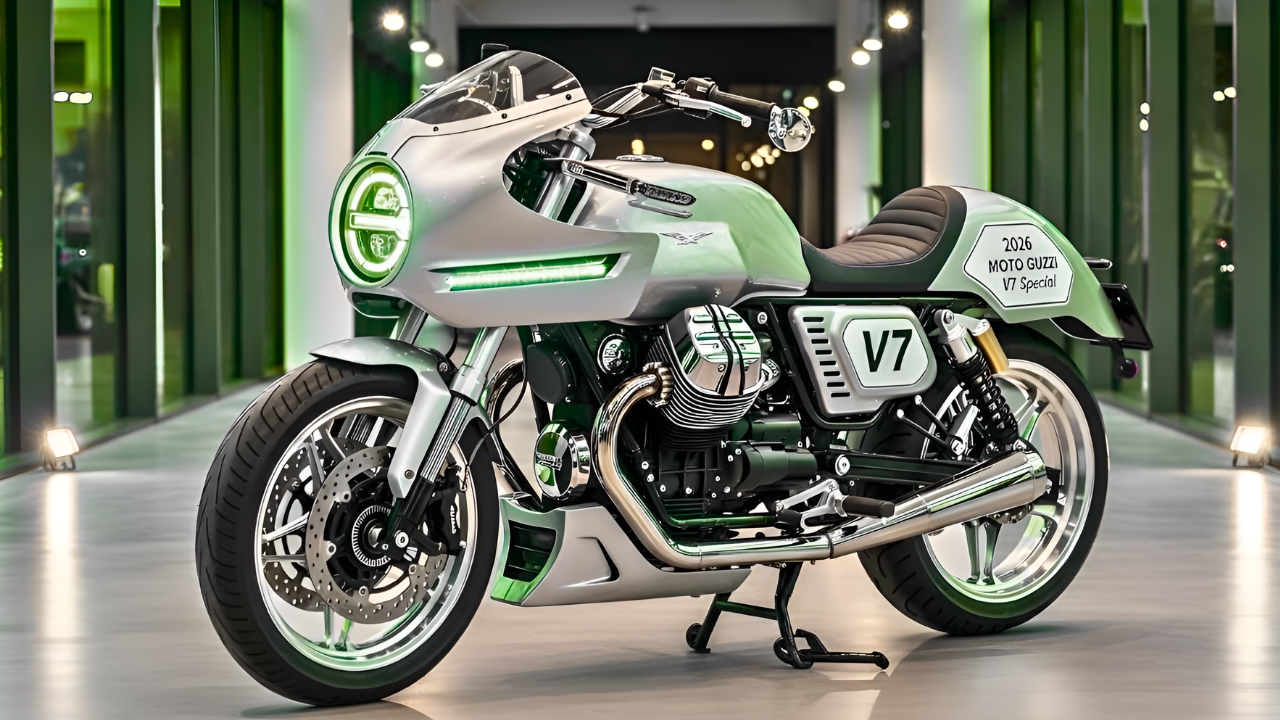 Moto Guzzi V7 Special 2026: Todo lo que debes saber, precio y características