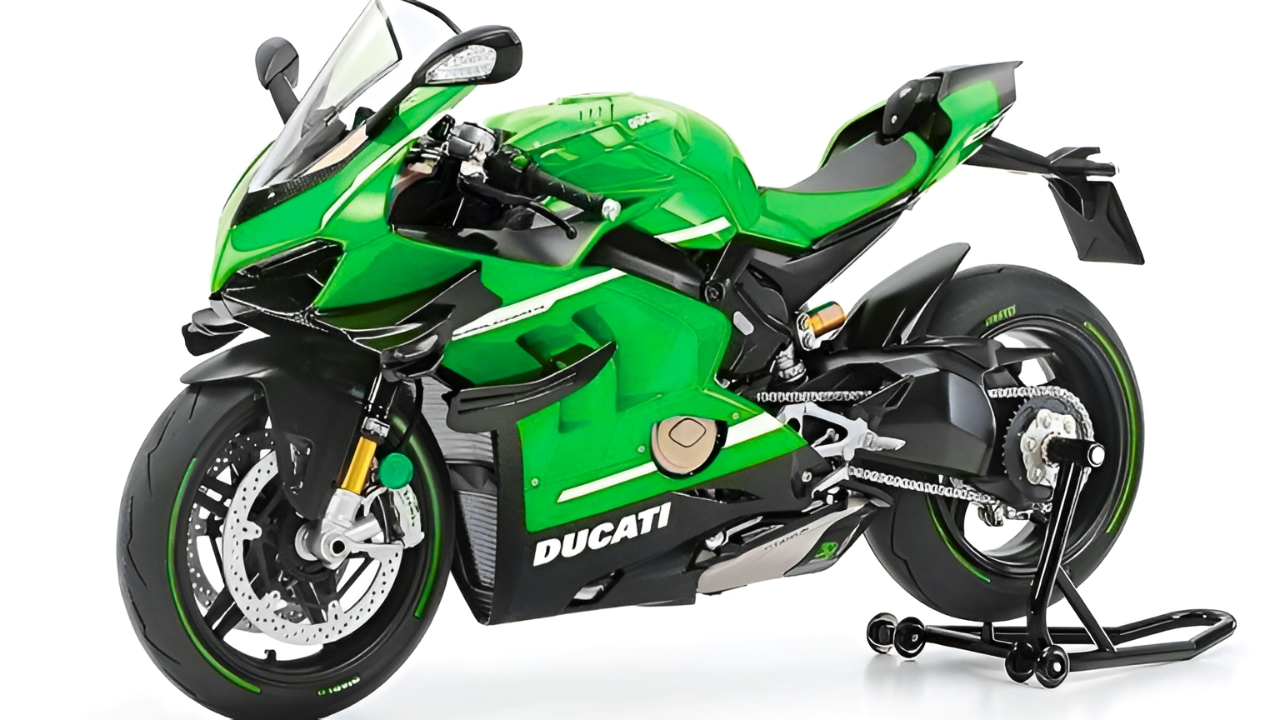 Tamiya Ducati Superleggera V4 1/12 – Kit de Modelo de Plástico para Montar