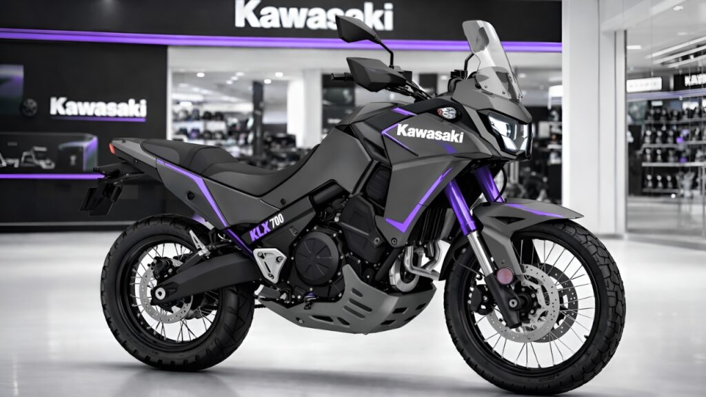 2026 Kawasaki KLE500: Moto Aventura en Gris Carbono Metálico/Ebony