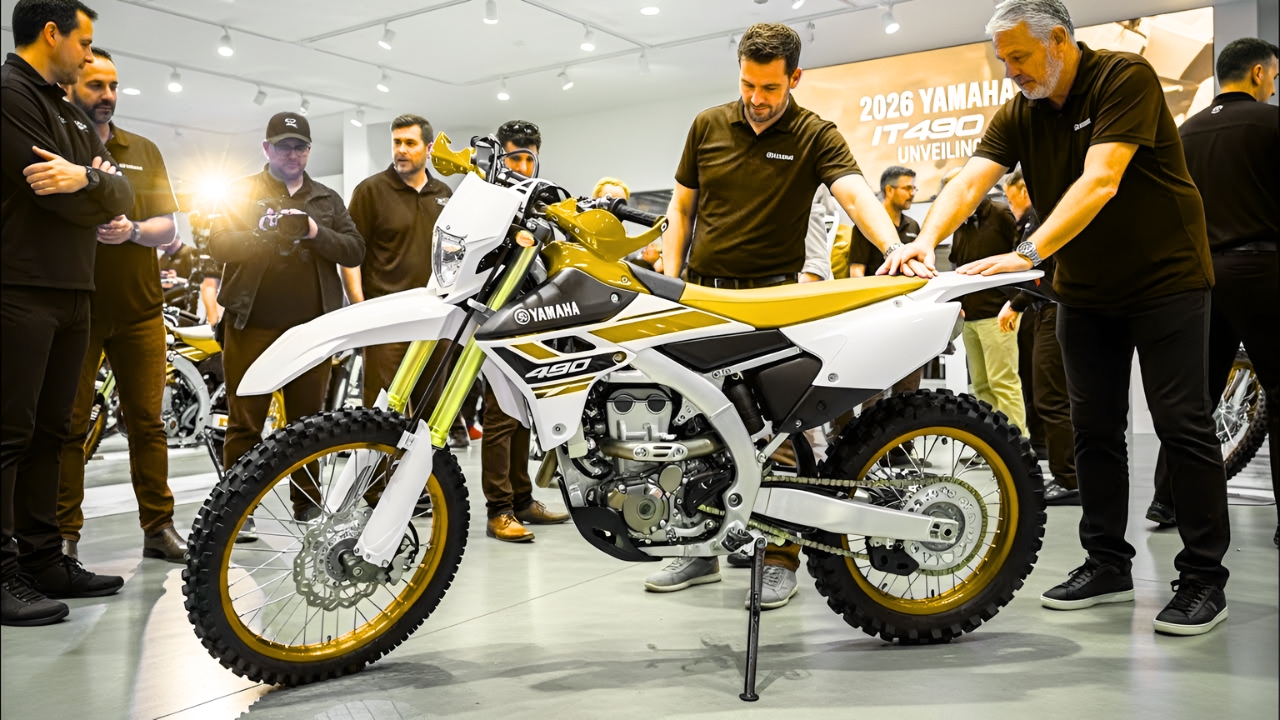Yamaha IT490 2026: Moto Enduro Nueva con Potencia y Rendimiento Todo Terreno
