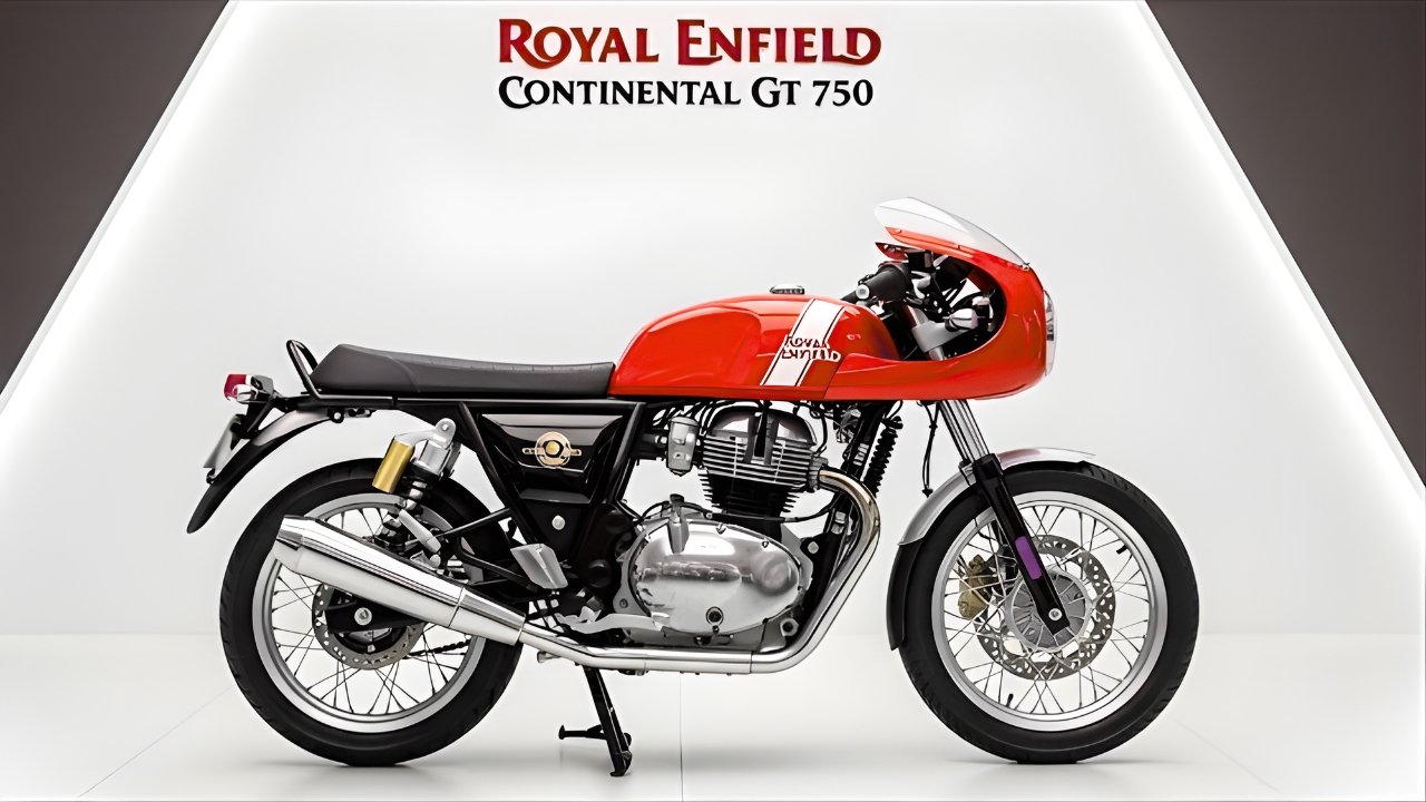 Royal Enfield Continental GT 650: Café Racer Retro con Estilo Clásico y Rendimiento Ágil