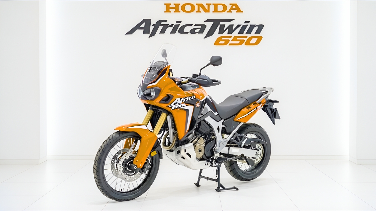 Honda Africa Twin 650: Moto Adventure Concepto con Estilo Off-Road Moderno