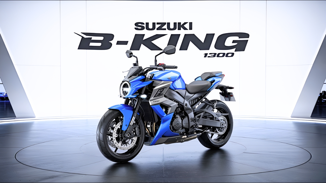 Suzuki B-King 1300 2026: Moto Naked Potente con Diseño Musculoso y Deportivo
